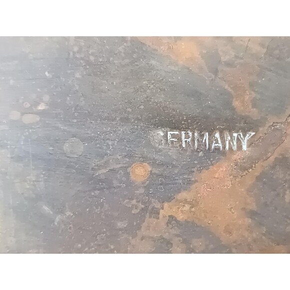 Antique Copper Inkwell Early 20th Century Made In Germany - Picture 7 of 8